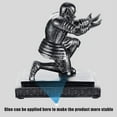 thumbnail image 4 of Knight Pen Holder with 2 Pens Resin Desk Organizers and Accessories Funny Executive Pen Stand Fancy Cool Office Gadgets Cool Desk Decorations for Men Home Supplies(Classic,Iron), 4 of 10