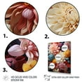thumbnail image 3 of Designart "Showcasing Autumn Hues Mums in Full Bloom II" Floral & Botanical Canvas Wall Art, 3 of 5
