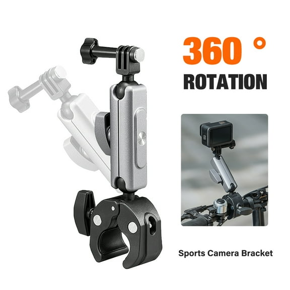 Motorcycle Bicycle Selfie Stick Monopod Mount Handlebar Bracket For  Insta360 X5 X4 X3 GoPro Hero 13 12 11 10 9 8 DJI OSMO Action 5 Pro Accessories