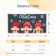 thumbnail image 5 of Lsque Three Cute Christmas Gnomes Pattern Party Banner, Festive Banner , Holiday Celebrations and Events for Carnival Birthday Party Festival Decorations-Small, 5 of 8