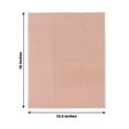 thumbnail image 3 of HLONK 50 Pack | 2 Ply Soft Orange Dinner Party Paper Napkins  Wedding Reception Cocktail Beverage Napkins, 3 of 11