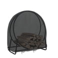 thumbnail image 3 of 40 Inch Firewood Log Hoop Cover, Heavy Duty 210D Oxford Outdoor Waterproof Round Log Rack Cover,Round Firewood Rack Cover, 3 of 5