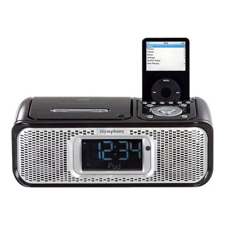iSymphony CR8CD - Clock radio with Apple Dock cradle