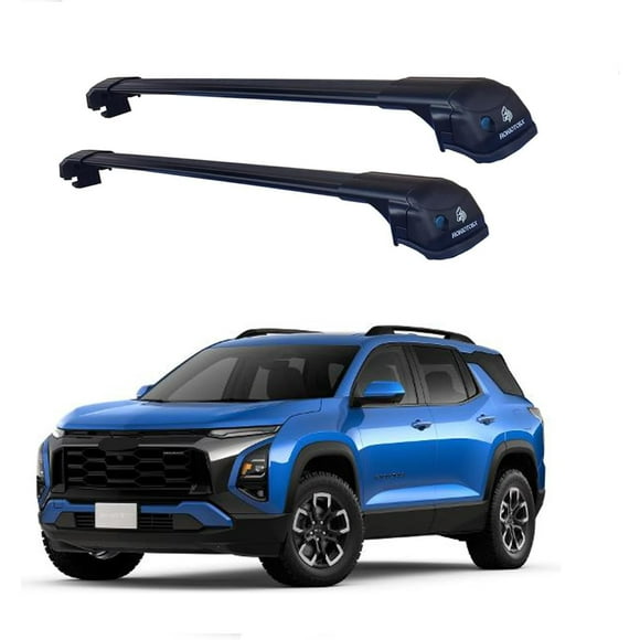 ROKIOTOEX  Cobra Roof Rack Crossbars for 2025-2026 Equinox Black Crossbars