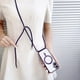 thumbnail image 3 of For iPhone 17 Case Compatible with MagSafe Electroplating TPU Phone Cover with Long Lanyard - Rose G, 3 of 5