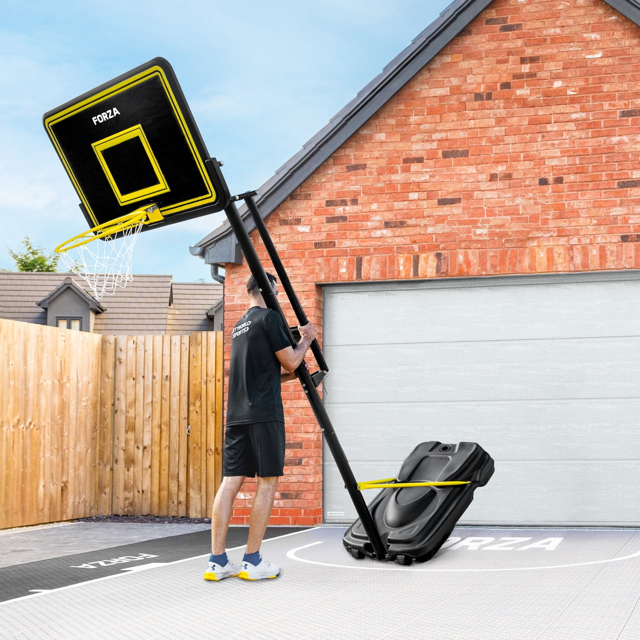 FORZA Adjustable Basketball Hoop and Stand System [JS305 Pro]