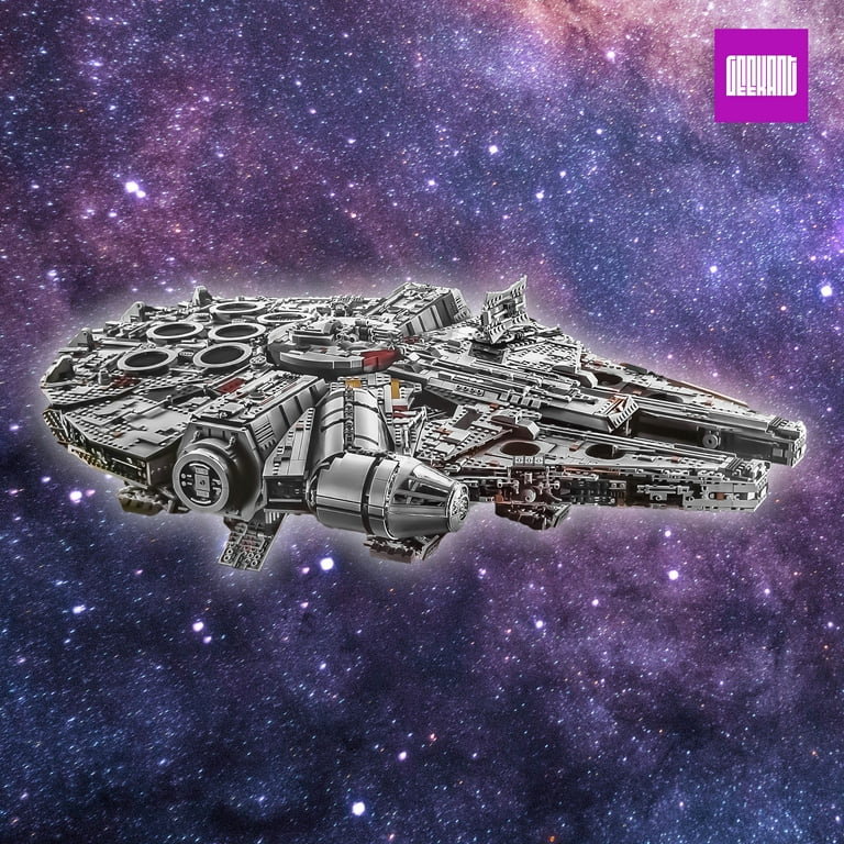 GEEKANT Figure Building Toy Set Star Wars Ultimate Millennium Falcon 75192 Model for Adults Contents 7541 Pieces 33 Inches Length for 16