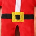 thumbnail image 5 of Odeerbi Baby Boys Girls Outfits Christmas Santa Claus Jumpsuit with Christmas Hat Set Infant Kids Fall Winter Cute Long Sleeve Santa Claus Hat Romper Bodysuit Infant Clothes Red, 5 of 7