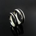 thumbnail image 4 of Pulsera de acero inoxidable de plata W Hugo Comfort Gaza Talla 10, 4 of 6