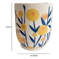 thumbnail image 2 of Pemberly Row Contemporary Accent Ceramic Summer Garden Table, 2 of 3