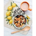 thumbnail image 3 of Summer Lemon Kitchen Dish Towels for Drying Dishes Set of 2, Farmhouse Country Vintage Linen Texture Waffle Weave Microfiber Terry Hand Tea Bathroom Towels Quick Dry & Absorbent Towel 12x12, 3 of 7