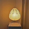 thumbnail image 1 of Japanese Creative Tripod Floor Lamp Bedroom Bedside Desktop White Rice Paper Table Lamp Home Hotel Loft Lighting Deco StandLight_The Ultimate Gift, 1 of 5