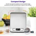 thumbnail image 3 of Kitchen Scale Digital for Weight Loss Meal Prep, Food-Grade Stainless Steel Large LCD Display, 3 of 4