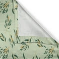 thumbnail image 6 of Ambesonne Spring Valance & Curtain, Eucalyptus Leaves Ornament, 55"x24", Forest Green and Almond Green, 6 of 7