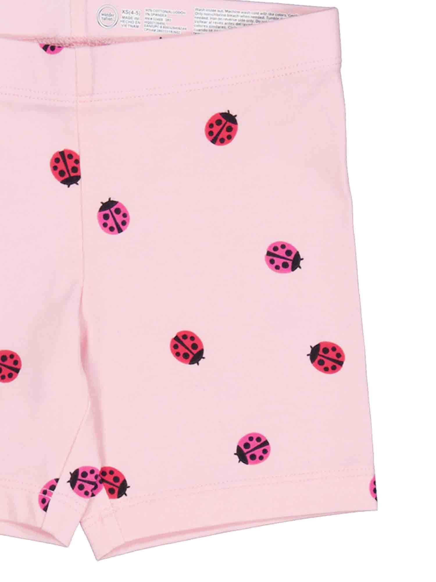 Wonder Nation Girls Bike Short, 2-Pack, Sizes 4-18 & Plus