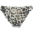 thumbnail image 2 of American Eagle Womens Animal Print Bikini Swim Bottom, Off-White, X-Small, 2 of 2