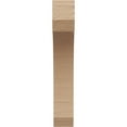 thumbnail image 2 of 3"W x 6"D x 18"H Thin Legacy Rough Cedar Woodgrain TimberThane Corbel, Primed Tan, 2 of 6
