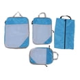 thumbnail image 2 of Compression Packing Cubes for Travel, Suitcase Packing Cube,  Luggage and Backpack Organizer Packaging Cubes for Clothes, Compression Packing Bags with Shoe Bag, 2 of 7