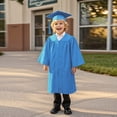 thumbnail image 1 of Graduation Gown and Hat Set for Kindergarten Children Stage Performance Formal Wear, 1 of 9