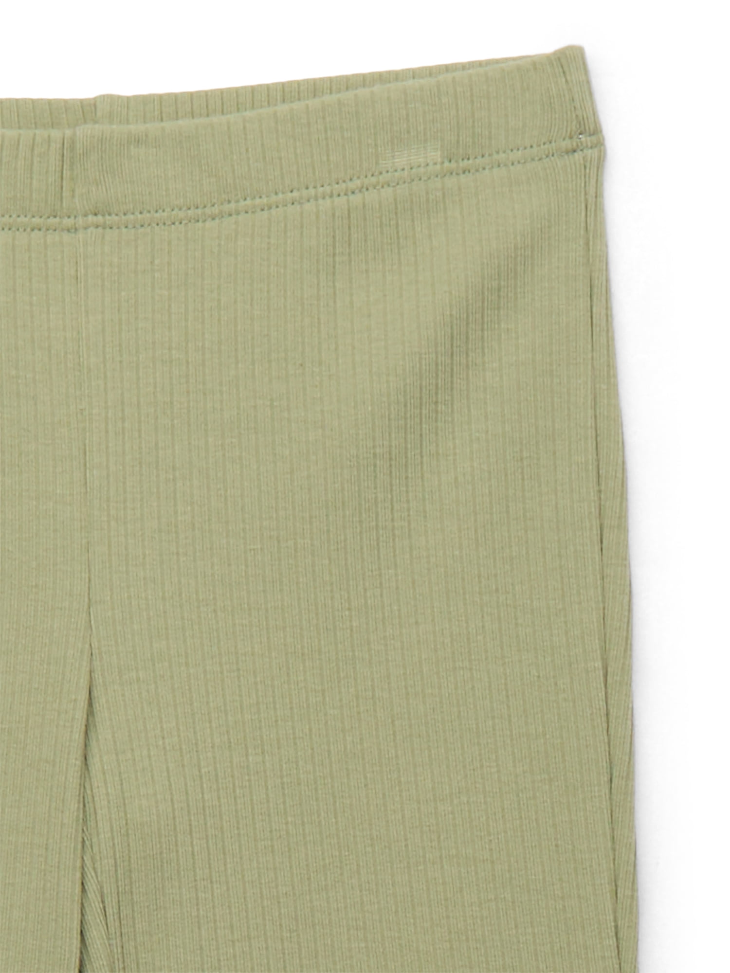 Wonder Nation Girls Ribbed Flare Pants, Sizes 4-18 & Plus