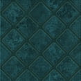 thumbnail image 1 of Ahgly Company Machine Washable Indoor Square Transitional Teal Green Area Rugs, 8' Square, 1 of 7