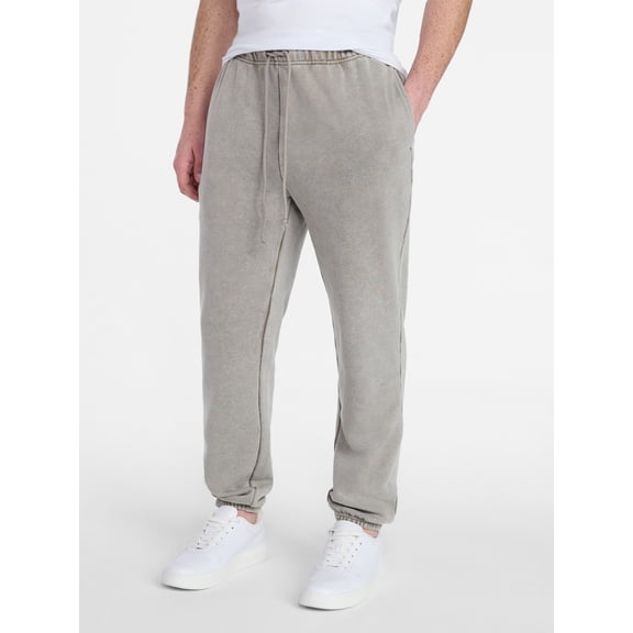 No Boundaries Soft Fleece Jogger Sweatpants, 30'' Inseam, Men's & Big Men's Sizes XS-4XLT