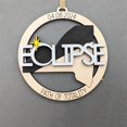 thumbnail image 2 of Adorno de eclipse solar 2024, recuerdo de madera del eclipse 2024, recuerdo del eclipse - 12 estados diferentes Texas, Nueva York, 2 of 5