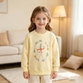 thumbnail image 5 of Nwiuh Toddler Boys Girls Christmas Sweatshirt Long Sleeve Baby Santa Claus Sweaters Xmas Winter Clothes 1-7T (Purple, 4-5 Years), 5 of 6