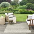 thumbnail image 2 of Nourison Positano Indoor/Outdoor Grey Ivory 4' x 6' Area Rug (4x6), 2 of 9