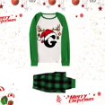 thumbnail image 4 of Generic Christmas Games for Families Dad Family Matching Christmas Pajamas Set 2024 Family Printed Parent Child Outfit Xmas and Holiday Pajama Sets(M,Green-b), 4 of 5