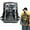 Black, variant on Homesteed Clear Backpack Black Heavy Duty Transparent Stadium Bag Large Capacity Padded Straps Work Concert Travel Rucksack