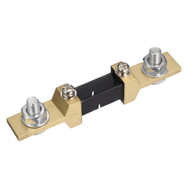 Resistor Shunt de 75mV 200A para Medidor de Panel Analógico de Corriente de CC Shunt Externo