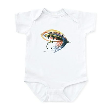 

CafePress - Fishing Lure Art Infant Bodysuit - Baby Light Bodysuit Size Newborn - 24 Months