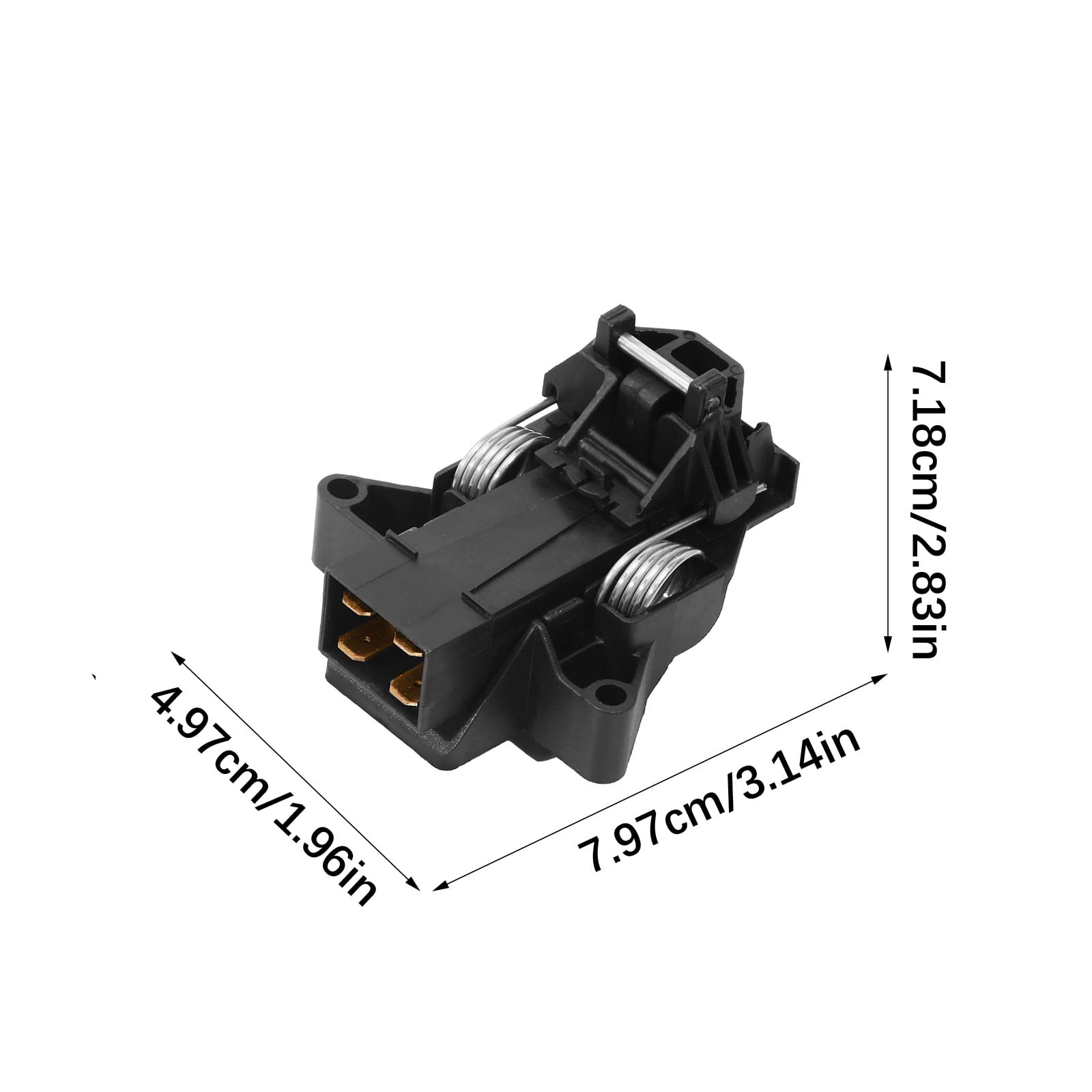 Dishwasher Door Hook Set, Metal Replacement for 5304525218 & 154722401 Models, Tool-Free Installation
