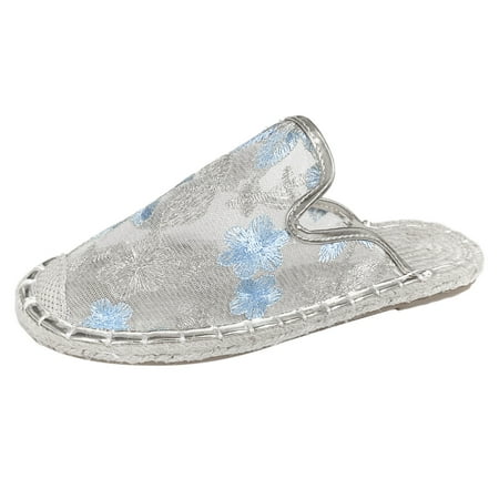 

PEASKJP Sandals Women Wide Women s Reggae-Tie Dyed Toe Ring Sandal (Blue 7)