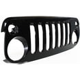thumbnail image 4 of For 07-17 Wrangler JK 3.8L & 3.6L Front Grill Grille Assembly Black Shell Insert, 4 of 5