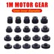 thumbnail image 2 of Motor de piñón de metal de acero YONGSHENG negro 5mm 24t Compatible con coche modelo 1/10 Rc, 2 of 5