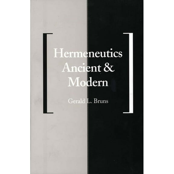 Yale Studies in Hermeneutics: Hermeneutics Ancient and Modern (Paperback)