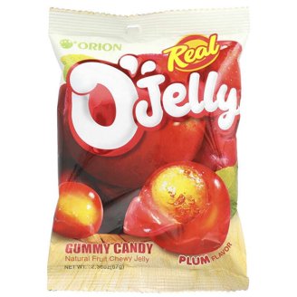 Orion Real O'Jelly, Gummy Candy, Plum, 2.36 oz (67 g) - Walmart.com
