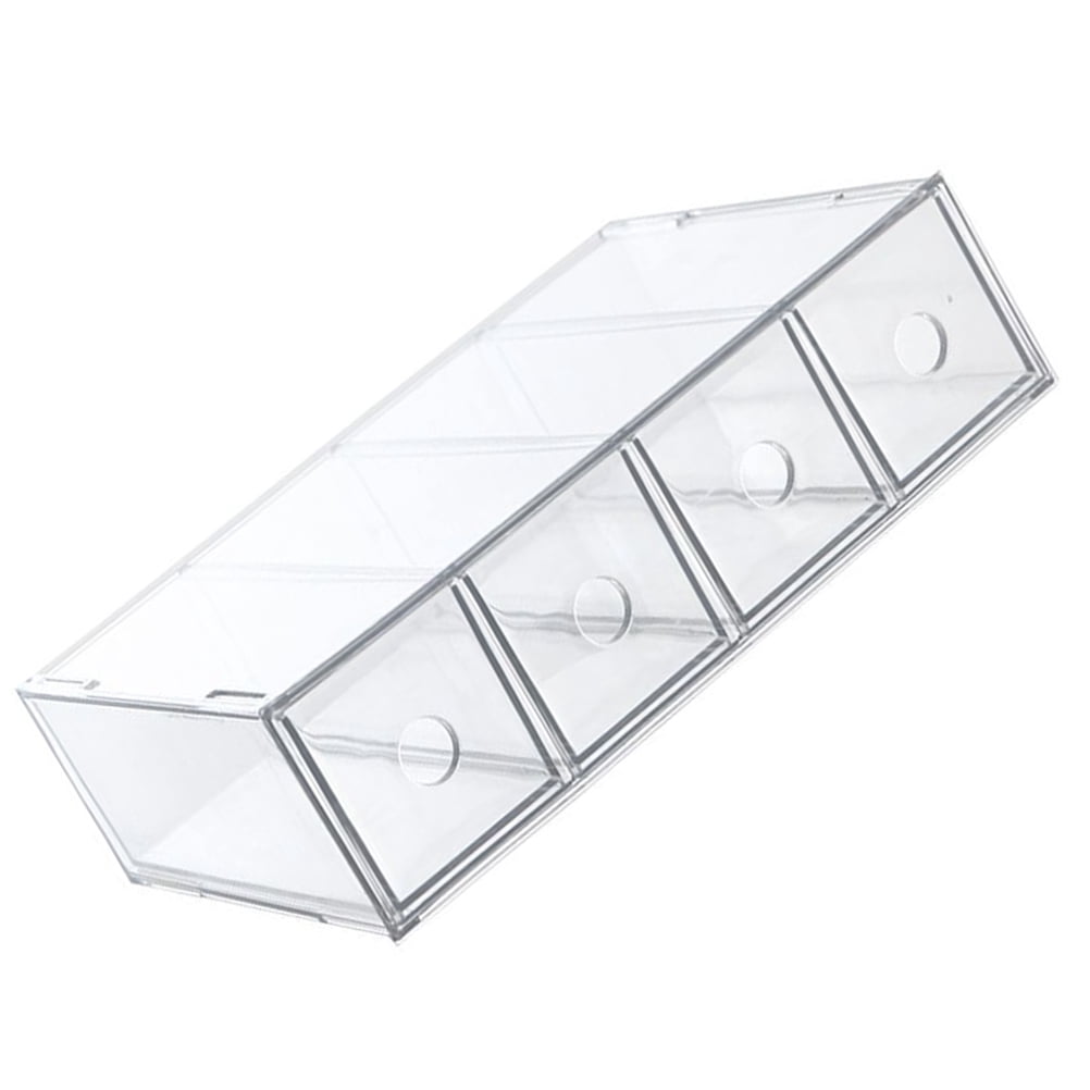 LEORX Jewelry Organizer For Drawer Jewelry Display Box Transparent Organization 1Set