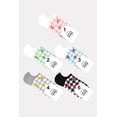 thumbnail image 1 of Women's Ankle Random Check Socks - 5 Pair Set, 1 of 5