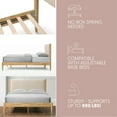 thumbnail image 6 of DG Casa Reign Queen Size Boucle Headboard Solid Wood Natural Mid Century Modern Bed, 6 of 10