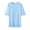 Light Blue, variant on yillto Womens Shirts Basic Short Sleeve Summer Baggy Tshirts Ladies Oversized Causal Tee Tops M-3XL