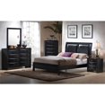 thumbnail image 2 of Briana 2-drawer Nightstand with Tray Black, 2 of 3