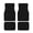 Black, variant on 4 Piece Car Foot Mat Set Anti-Slip Washable Universal Car Floor Mats For Most Vehicles Truck Suv Peach