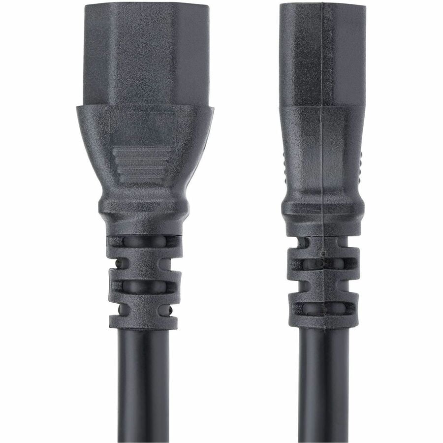 StarTech.com 15ft (4.5m) Power Extension Cord, C14 to C13 PDU Power Cord, 15A 250V, 14AWG, UL Listed