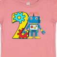 thumbnail image 4 of Inktastic 2nd Birthday Robot Boys or Girls Baby T-Shirt, 4 of 5