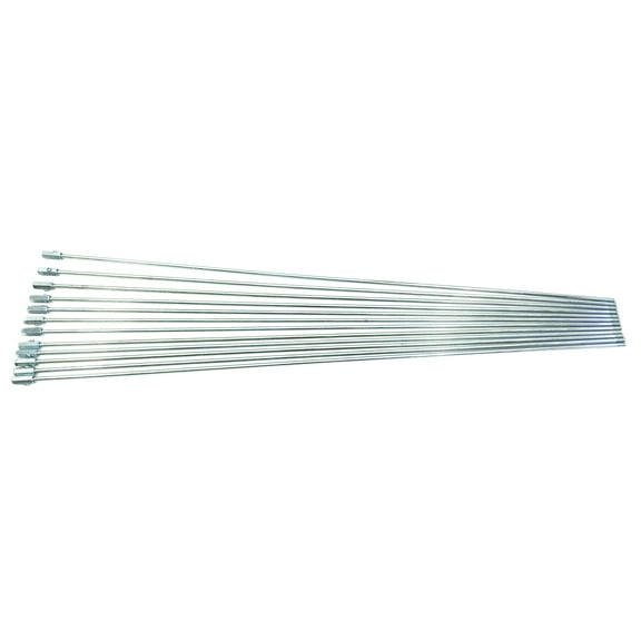 Bounce Pro, Flex Trampoline Enclosures Cable Wires, 14 ft, Set of 12