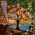 thumbnail image 2 of Abstract Mosaic Flying Christmas Ornament, Ceramic/Acrylic Ornament, Mother’s Day Keepsake, Valentine’s Day Decor, Festival Gift Ornament, Commemorative 2025, 2 of 5