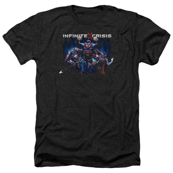 Infinite Crisis - Ic Super - Heather Short Sleeve Shirt - Small
